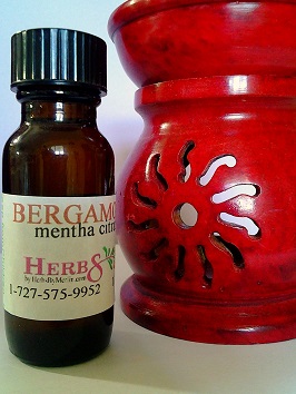 Bergamont Essential Oil (Mentha citrate) 1/2 oz